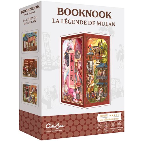 Maquette Blackrock Games Booknook La légende de Mulan