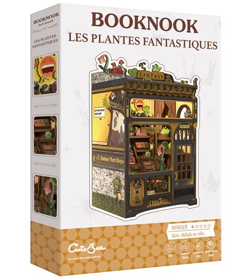 Maquette Blackrock Games Booknook Les plantes fantastiques
