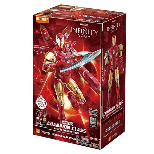 Maquette Blokees Marvel Heros Champion Class 01 Iron Man MK85 Ex