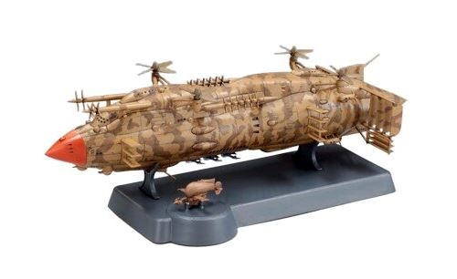 Maquette Maison Ghibli Castle in the Sky The Goliath Flying Battleship Model Kit