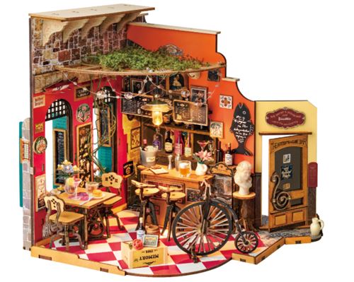 Maquette Rolife Maison Miniature Bar & salle à manger Cheers