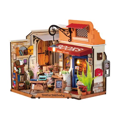 Maquette Rolife Maison Miniature Librairie du coin