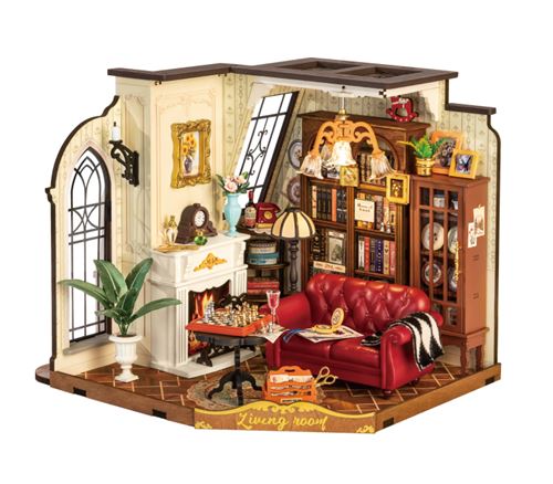 Maquette Rolife Maison Miniature Salon de Catherine