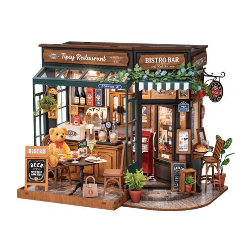 Maquette Rolife Maison Miniature Tipsy restaurant