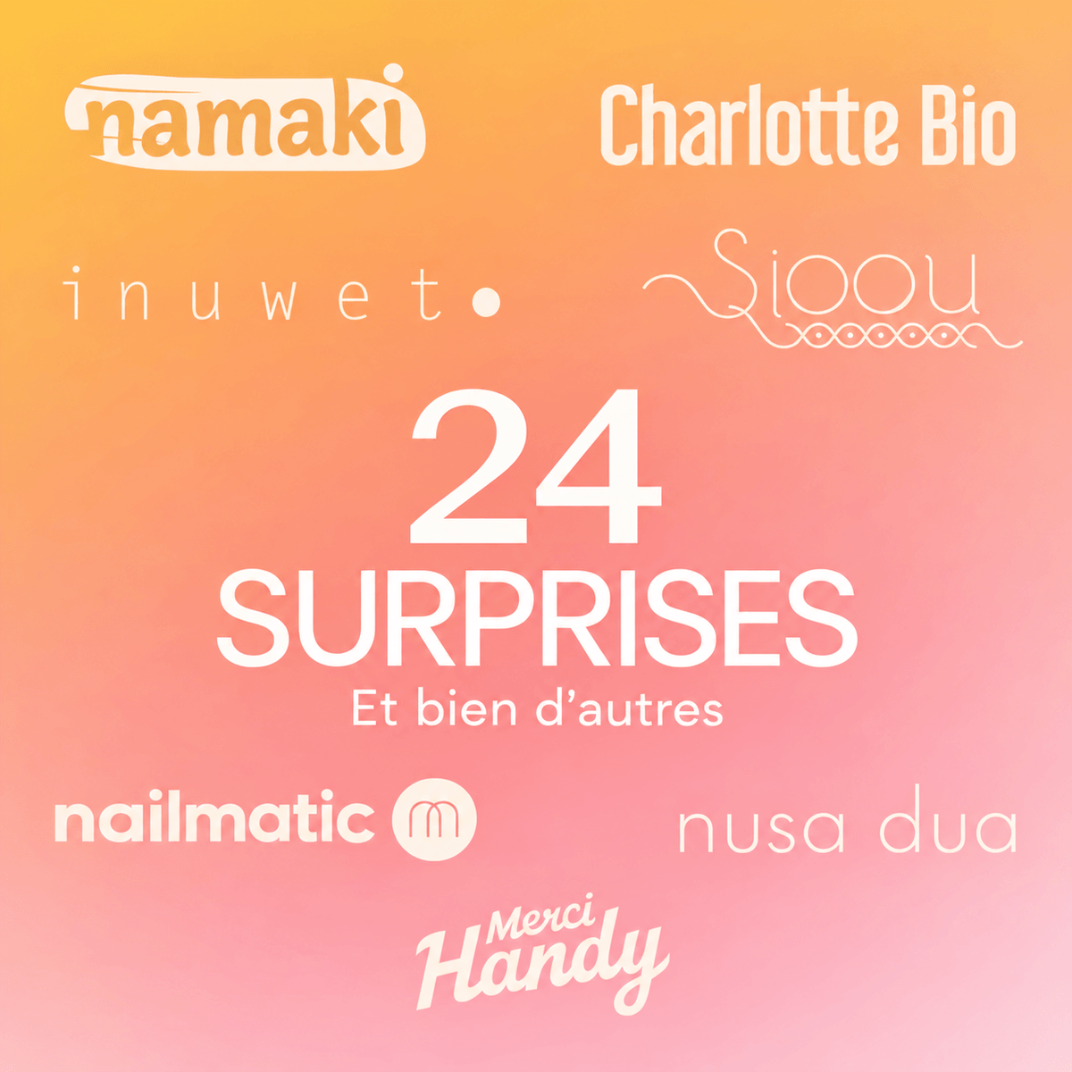 Calendrier de l'Avent Mademoiselle Confettis 2026