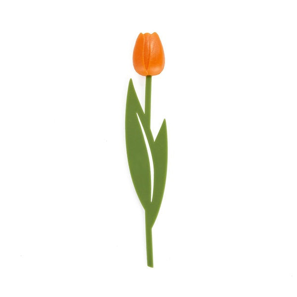Marque-page tulipe jaune Balvi