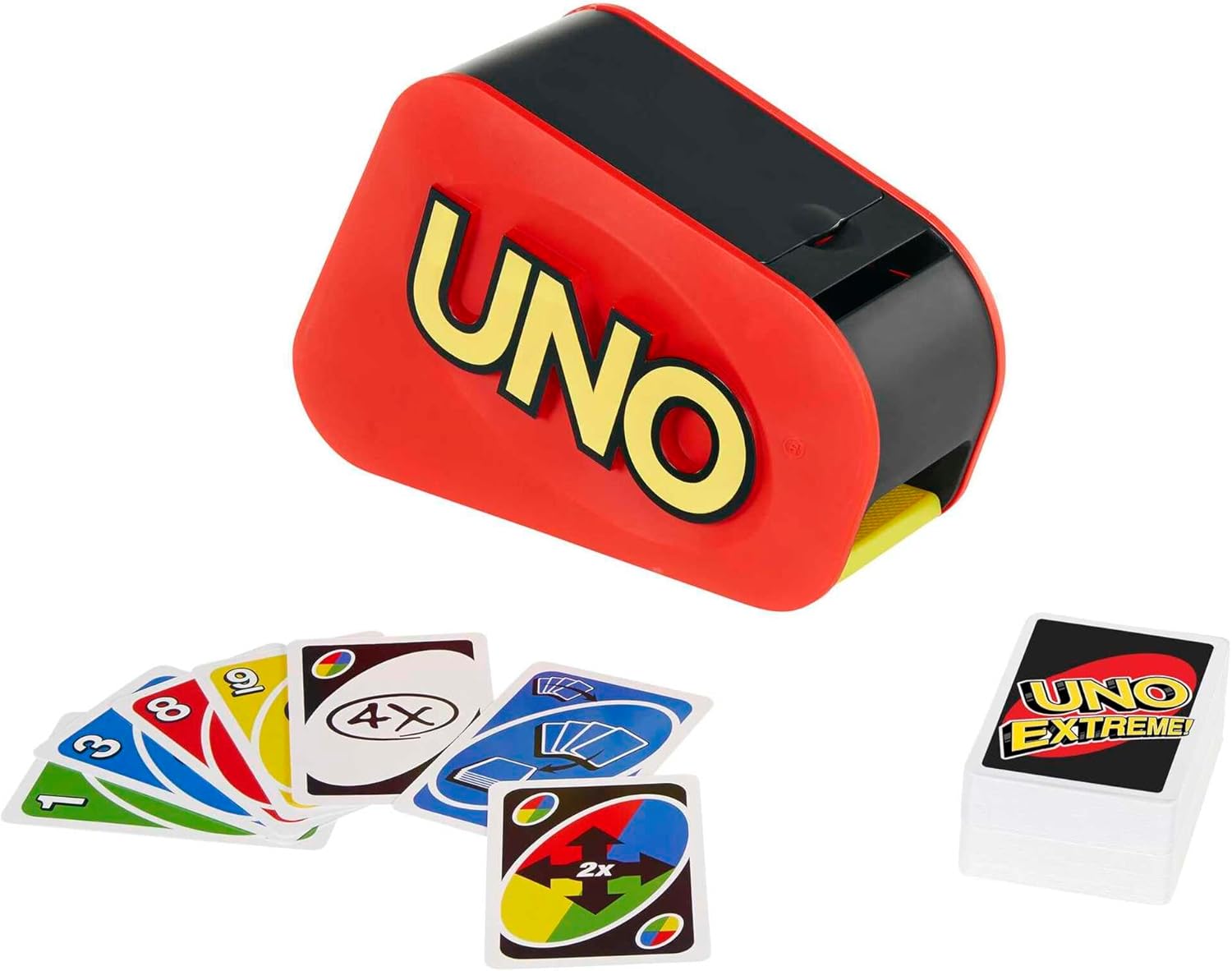UNO Extreme : Le jeu de cartes avec lanceur aléatoire