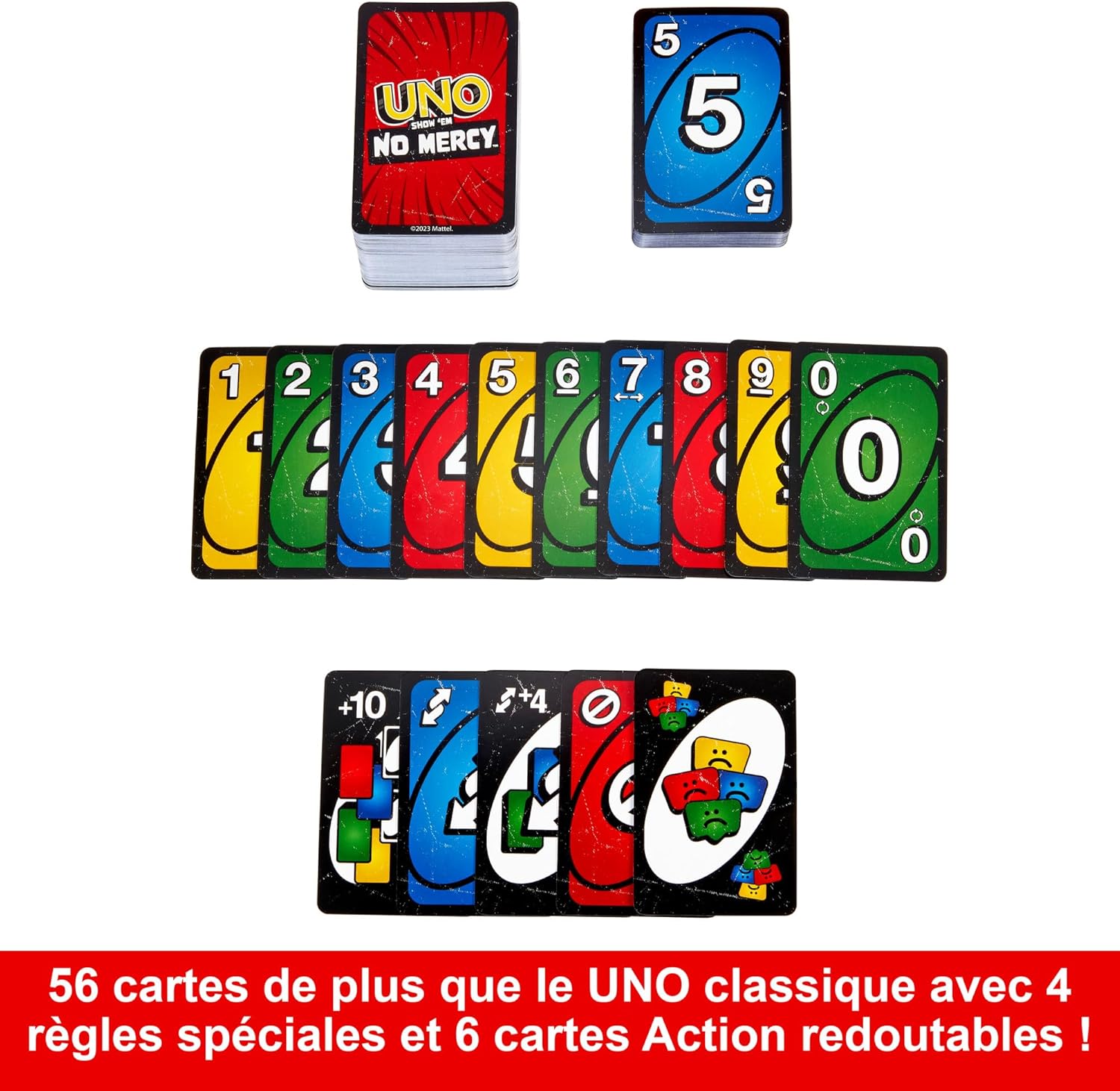 Uno No Mercy : le jeu de cartes pour des soirées explosives