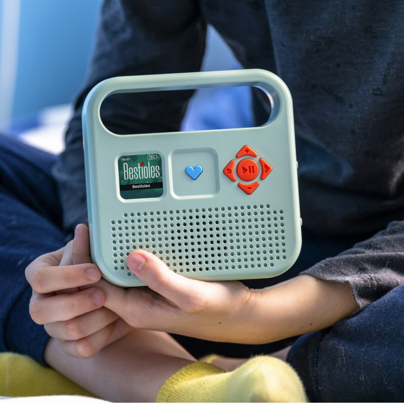 Boîte à histoires Merlin avec 1000 titres inclus - Merlin