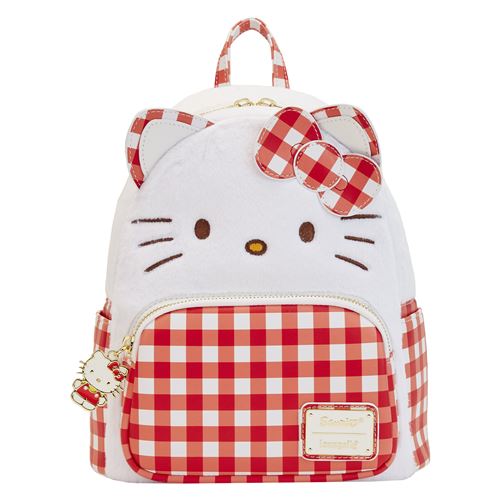 Mini Sac à dos Funko Loungefly Sanrio Hello Kitty Gingham Cosplay