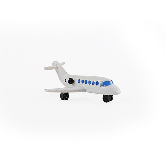 Petit jet privé de poche à poser sur un bureau