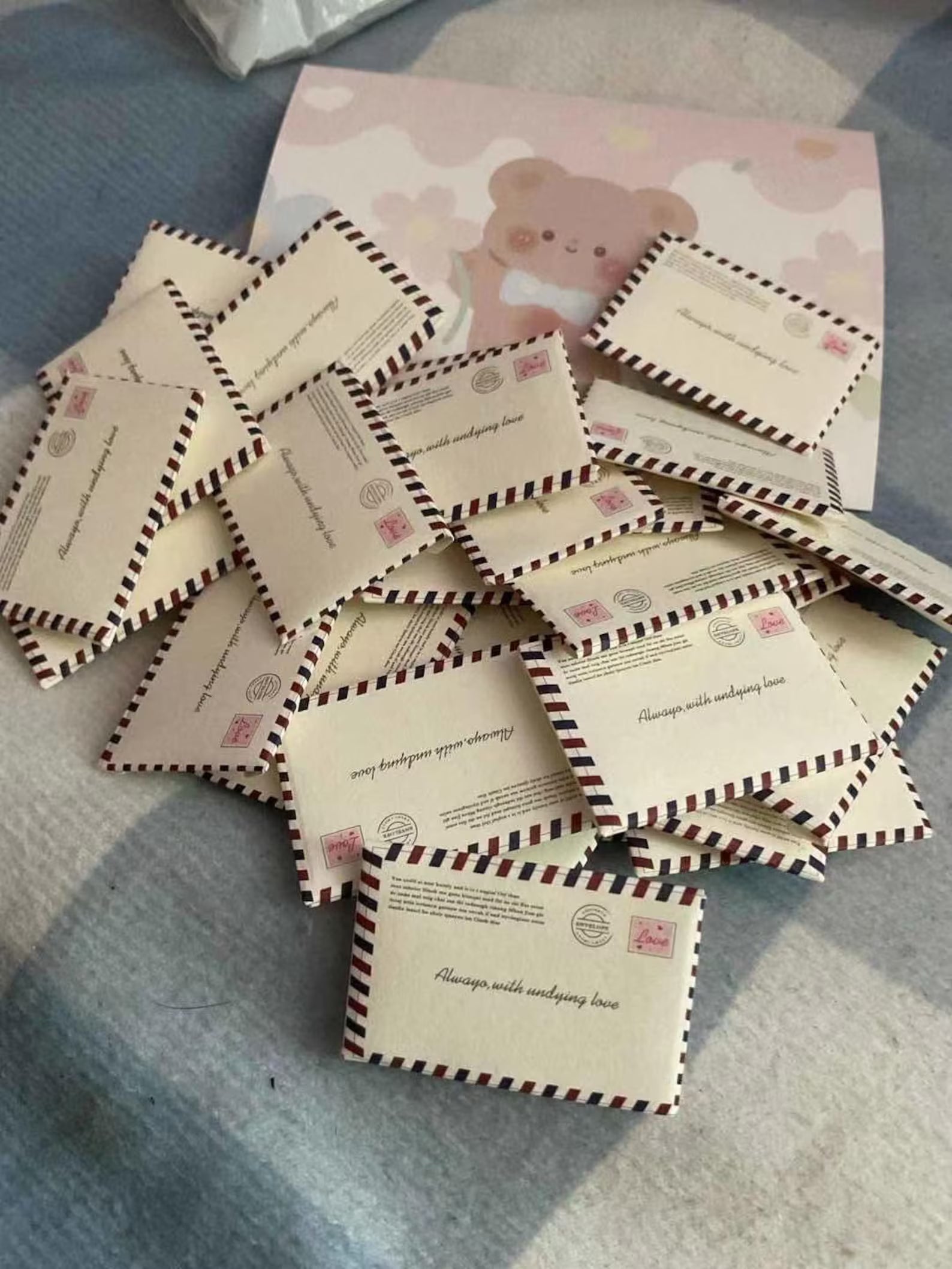 Mini enveloppes confession romantique Maison Cadeau