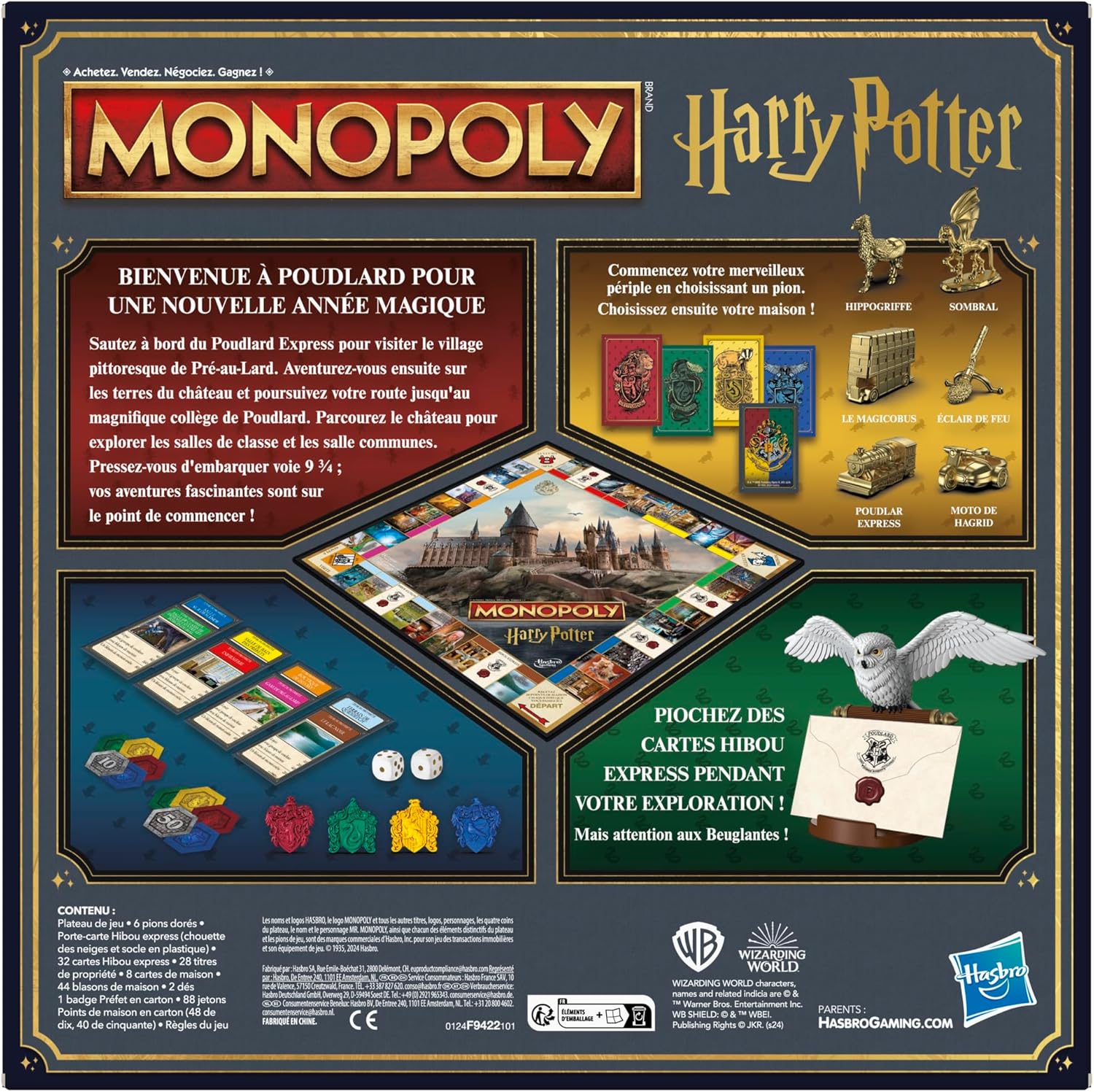 Monopoly Harry Potter Édition Française