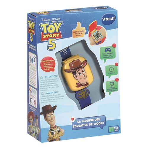 Montre Vtech Toy Story 5 La montre-jeu éducative de Woody