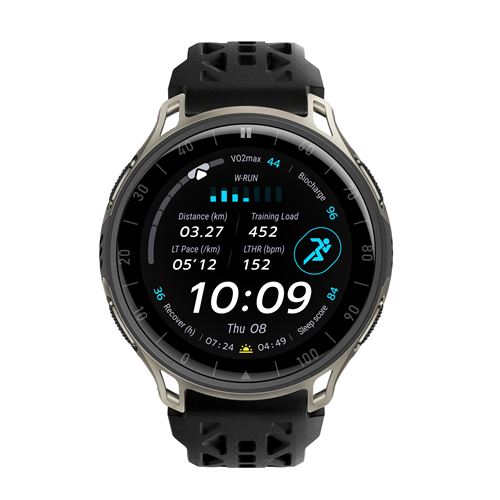 Montre connectée Amazfit Cheetah 2 Pro 48 mm Noir