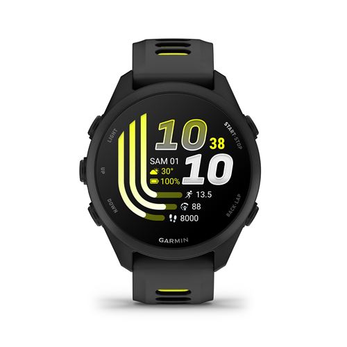 Montre connectée Garmin Forerunner 170 GPS Noir et Jaune