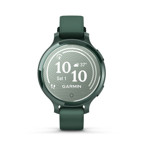 Montre connectée Garmin Lily 2 Active Vert Jaspe avec bracelet en silicone Vert sapin