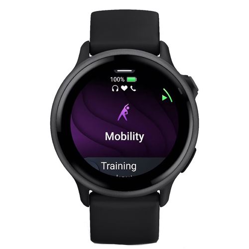 Montre connectée Garmin Vívoactive 6 42 mm Noir avec bracelet Noir