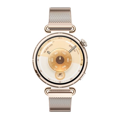 Montre connectée Huawei Watch GT6 41 mm Bluetooth Doré avec bracelet milanais Doré