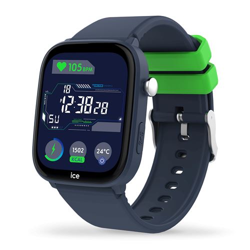Montre connectée Ice-Watch Ice Smart Junior 3.0 Find My Bluetooth Bleu avec bracelet Bleu