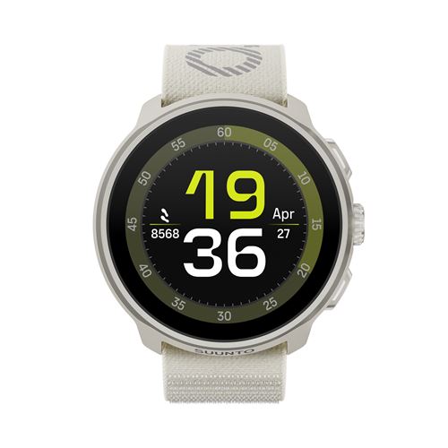 Montre connectée Suunto Run Bluetooth Gris avec bracelet textile nylon Gris