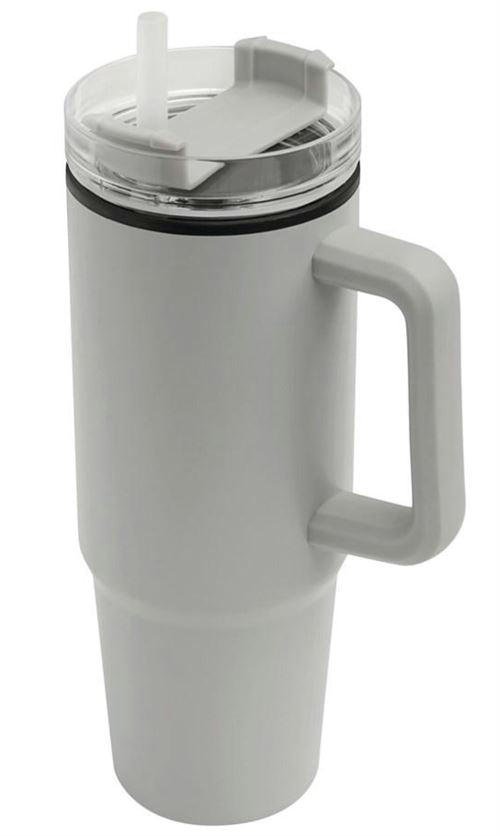 Mug de camping et de voyage Drink Ulty 900 ml Gris Sable