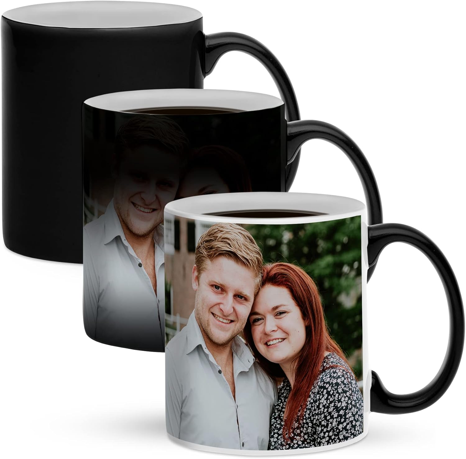 Mug magique personnalisé avec photo Maison Cadeau
