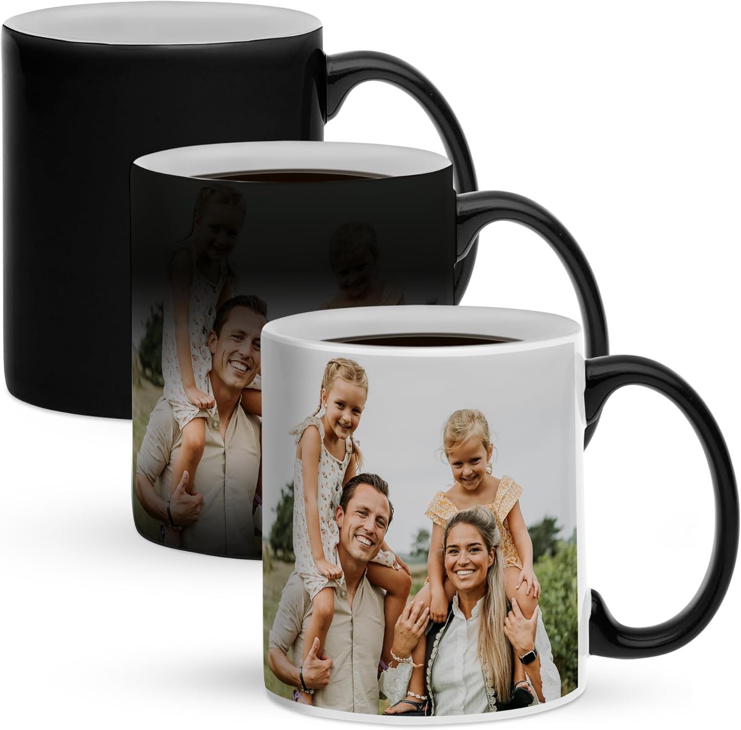 Mug magique personnalisé avec photo Maison Cadeau