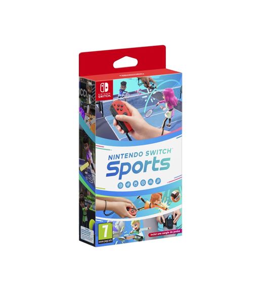 Nintendo Switch Sports (1 sangle de jambe incluse) - Jeu Nintendo Switch