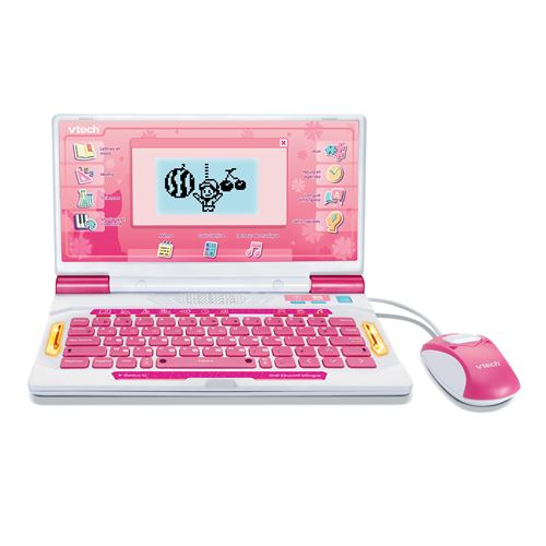 Ordinateur éducatif bilingue Vtech Genius XL Rose