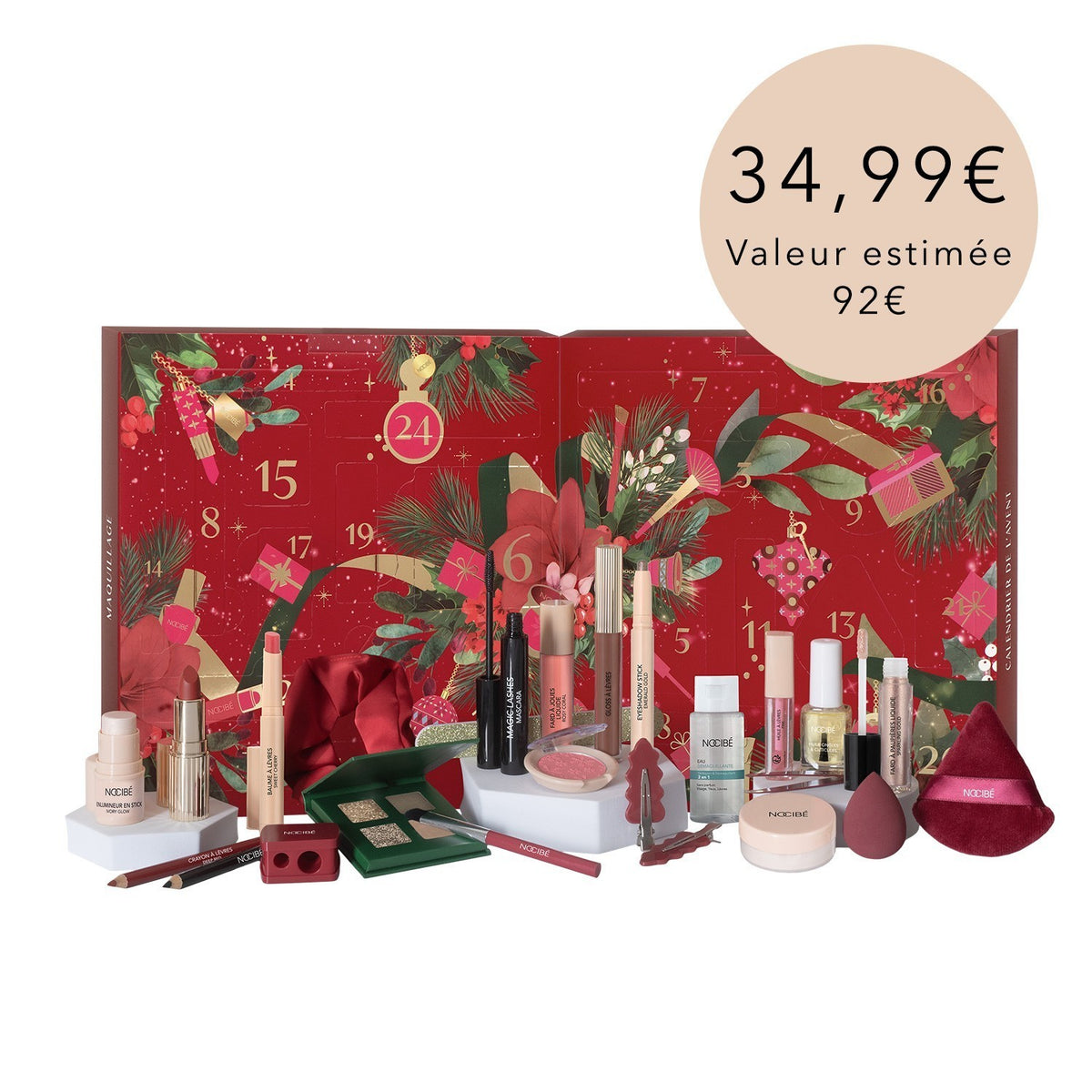 Calendrier de l'Avent Nocibé Maquillage 2026