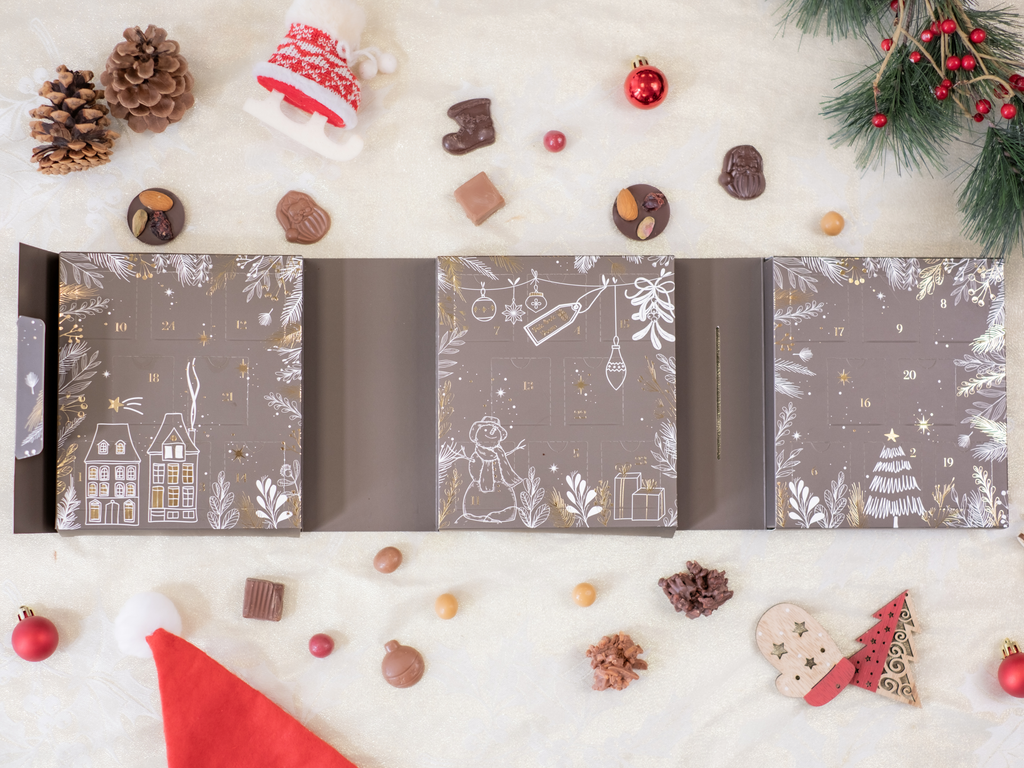 Calendrier de l'Avent Stéphane Pasco - La Magie de l'Avent, 24 chocolats