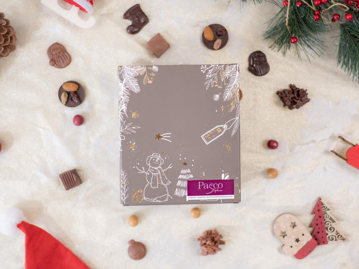 Calendrier de l'Avent Stéphane Pasco - La Magie de l'Avent, 24 chocolats