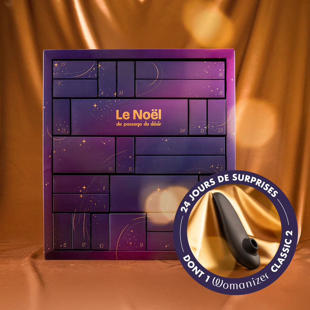 Calendrier de l’Avent Deluxe Womanizer x Passage du Désir – 24 surprises premium