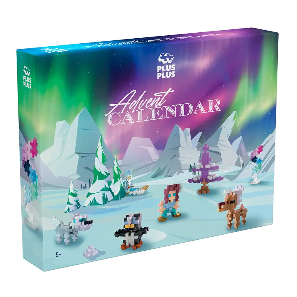 Calendrier de l’Avent PLUS-PLUS – Univers polaire à construire