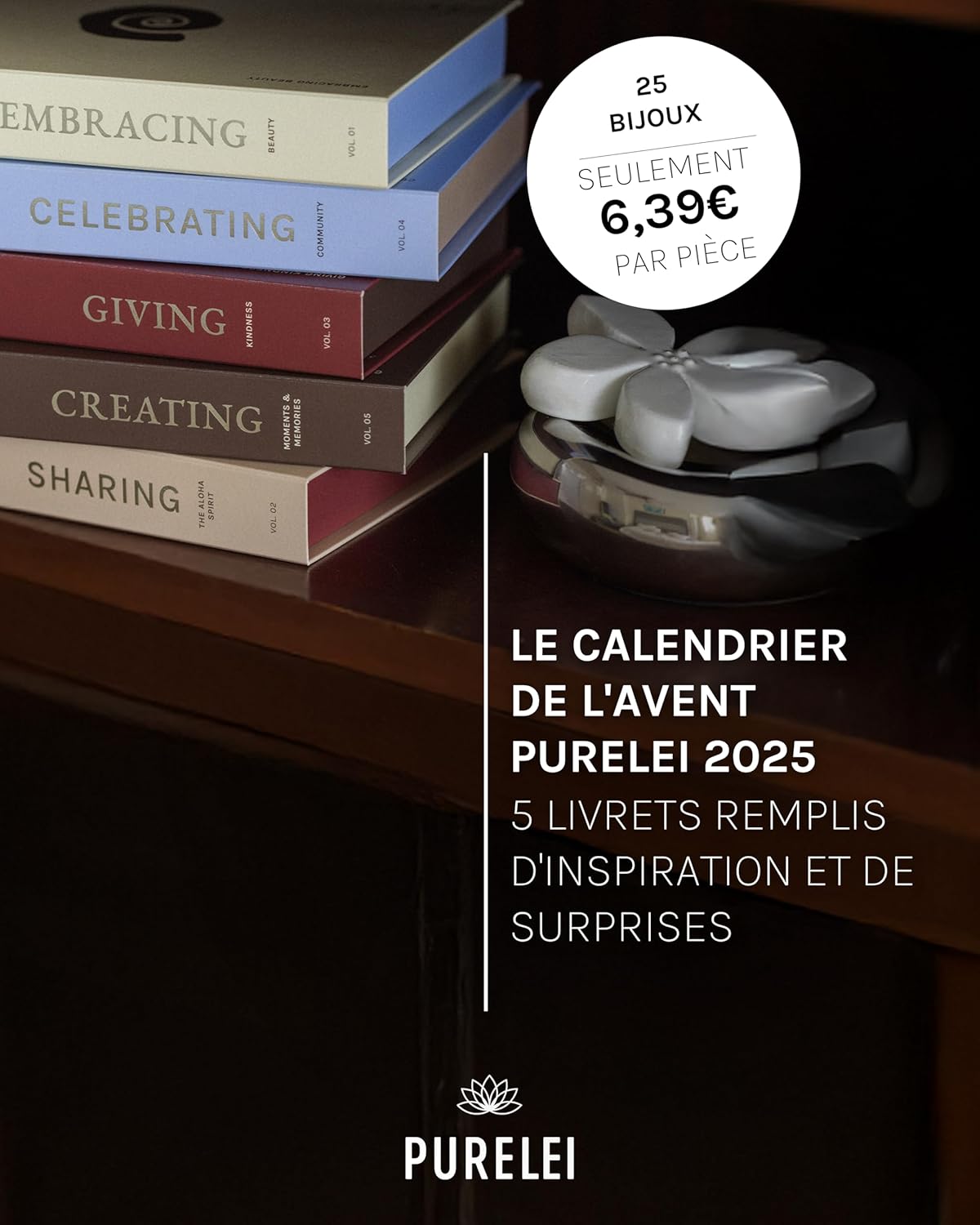 Calendrier de l’Avent bijoux Purelei 2025