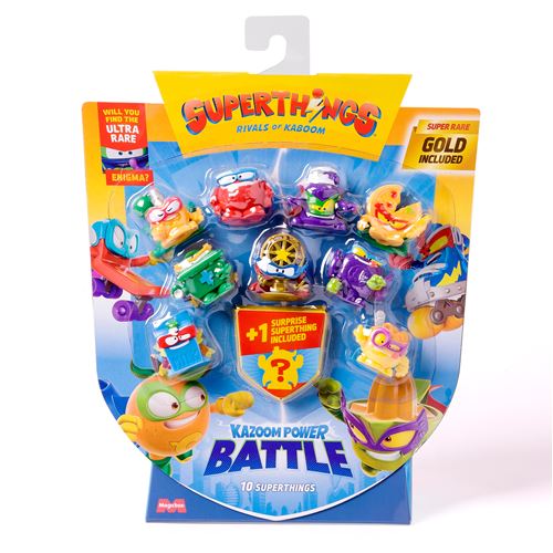 Pack 10 Figurines SuperThings Battle