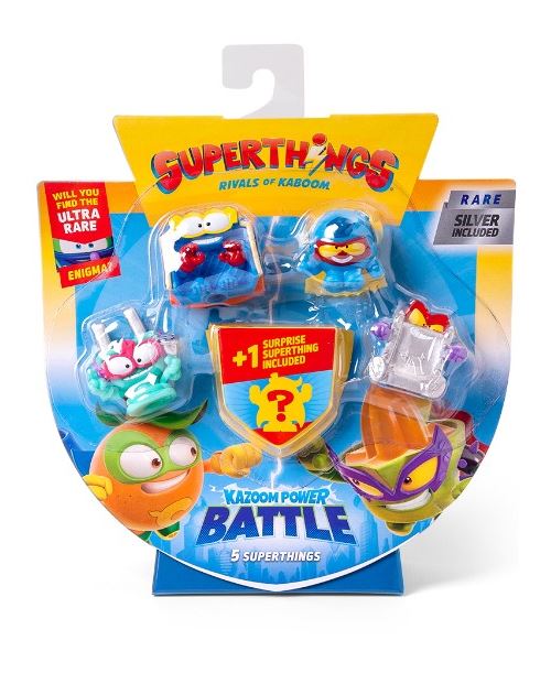 Pack 5 Figurines Superthings Battle Modèle aléatoire