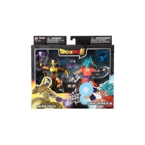 Pack de 2 figurines Dragon Stars Battle Golden Frieza vs Super Saiyan Blue Goku 17 cm