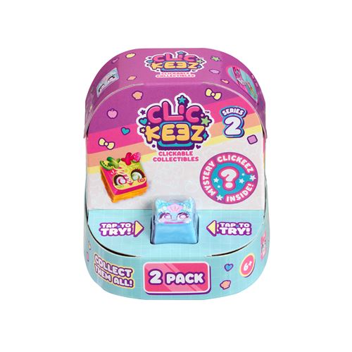 Pack de 2 figurines Goliath CDU Clickeez Twin Série 2 Modèle aléatoire