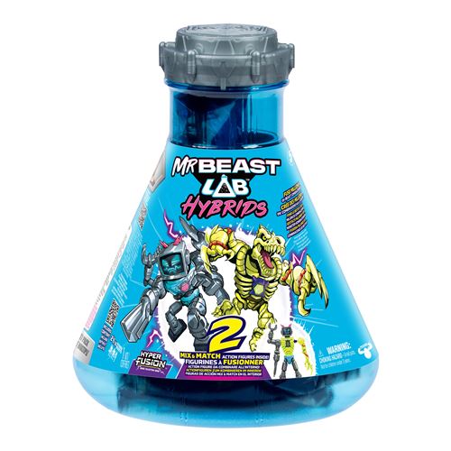Pack de 2 figurines hybrides Mrbeast Mix & Match B Modèle aléatoire