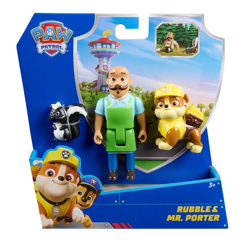 Pack de 3 figurines Paw Patrol Histoires Paw Patrol Pat'patrouille Modèle aléatoire