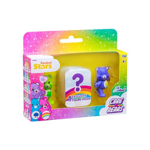 Pack de 3 mini figurine Giochi Preziosi Care Bears 5 cm Modèle aléatoire