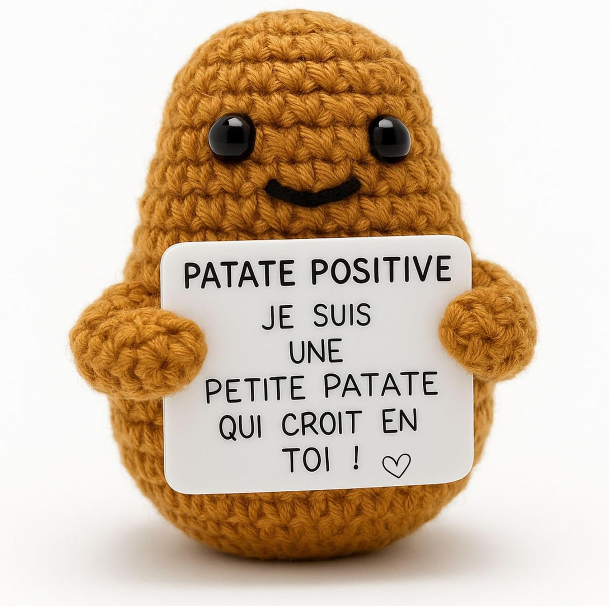 Calkkrer Pocket Hug Positive Abeille Tricoté, Bonheur de Poche, Cadeaux Positifs pour Motiver, Peluches Jaunes Tricotées avec Carte Positive Calkkrer Pocket Hug Positive Abeille Tricoté, Bonheur de Poche, Cadeaux Positifs pour Motiver, Peluches Jaunes Tricotées avec Carte Positive