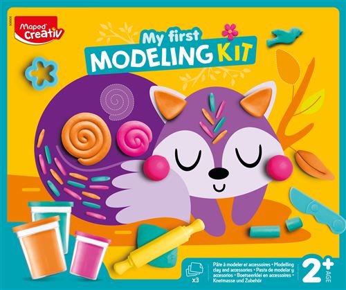 Pâte à modeler Maped Creativ Mon premier kit de pâte à modeler