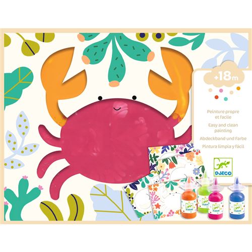 Peinture enfant Djeco Barbouille et beau