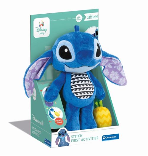 Peluche Clementoni Stitch, ma peluche d'activités