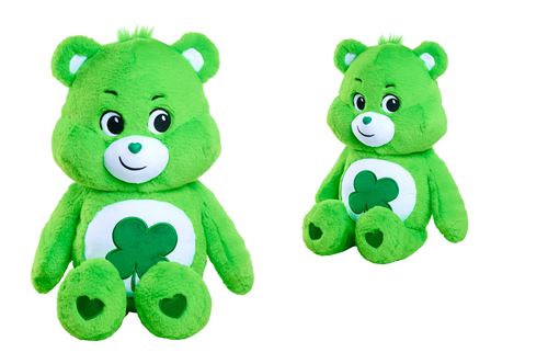 Peluche Nicotoy Bisounours Touchanceux 60 cm Vert