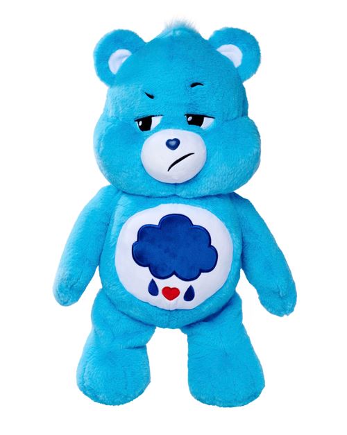 Peluche Nicotoy Bisounours Touronchon 60 cm Bleu