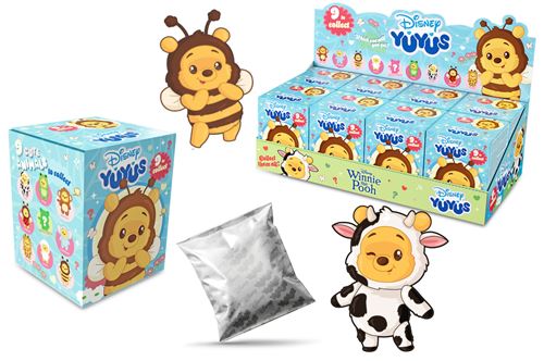 Peluche Nicotoy Disney YuYus Porte-clés 12 cm Modèle aléatoire